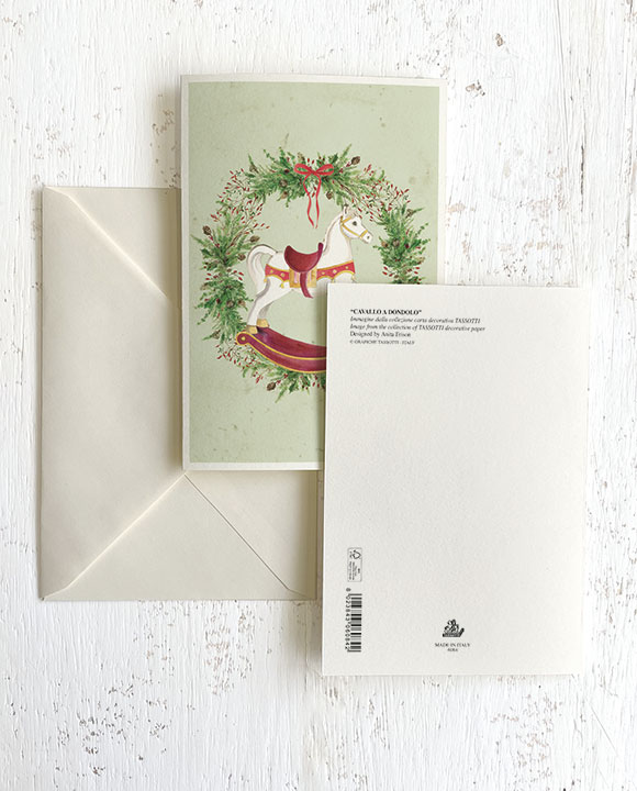 Card "Cavallo a dondolo"