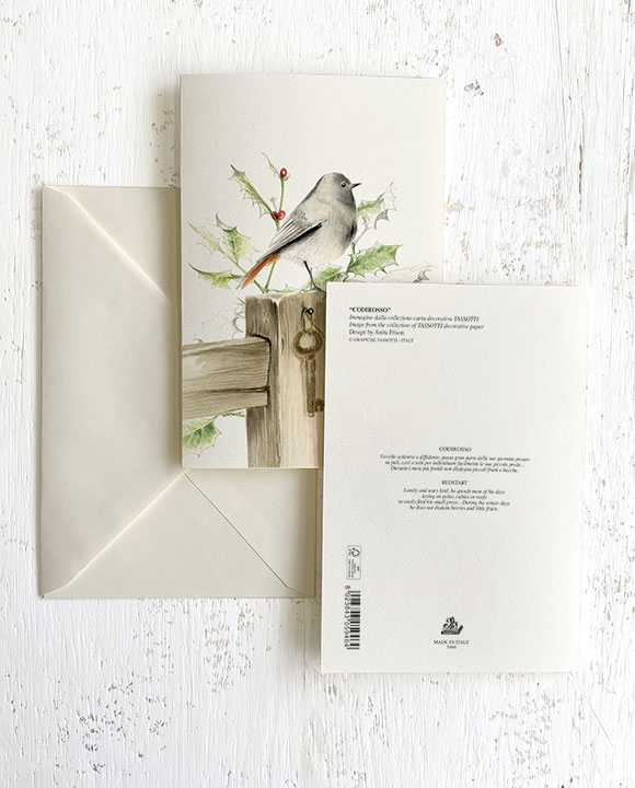 Card "Codirosso"