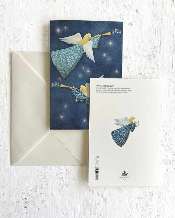 Card "Angeli musicanti"