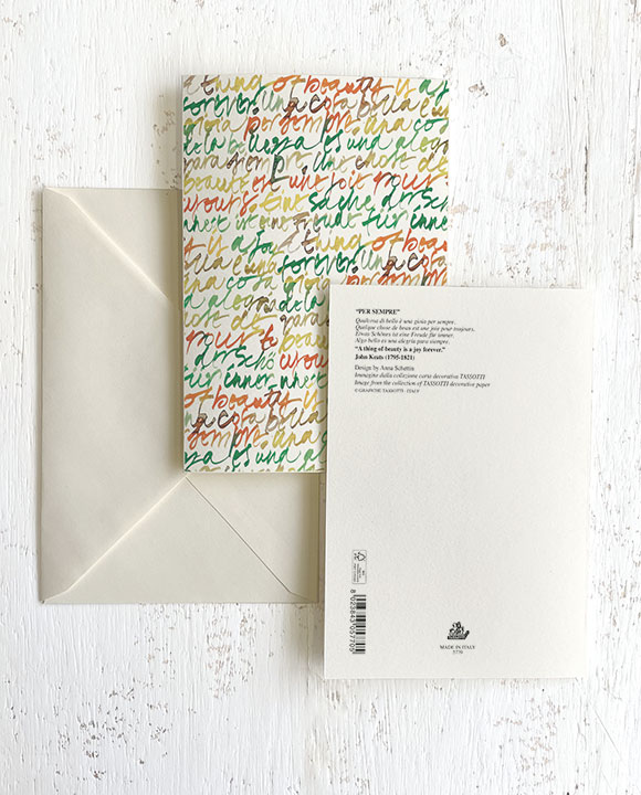 Card "Per sempre"