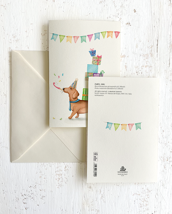 Card "Party - Dog"