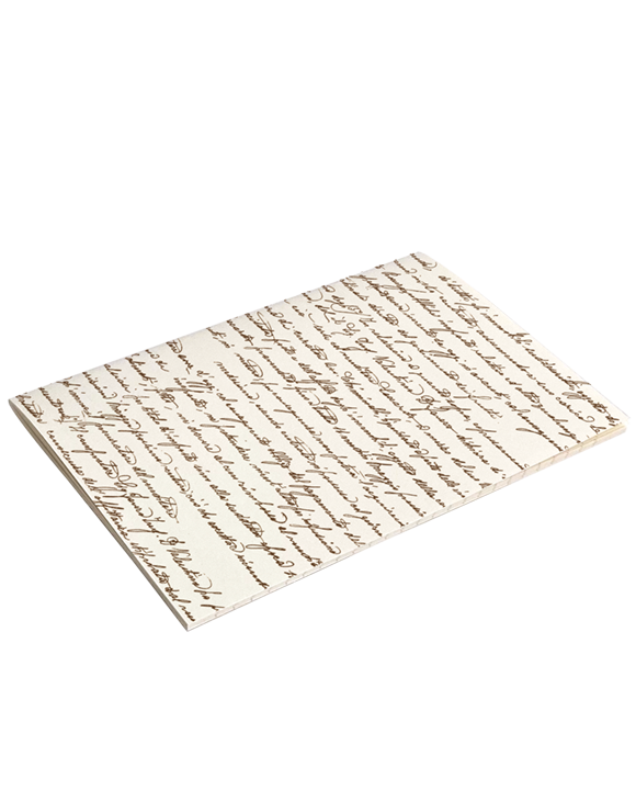 Quaderno punto metallico a righe A6 "Scrittura"