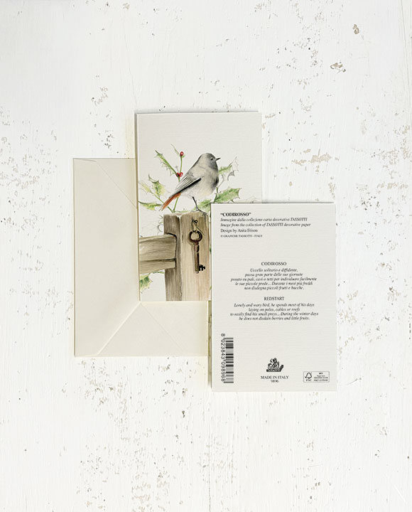 Card "Codirosso"