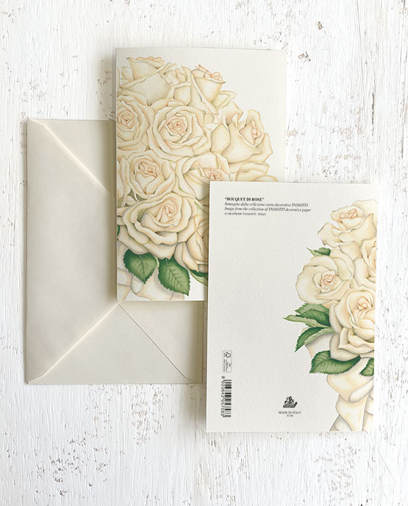Card "Bouquet di rose"