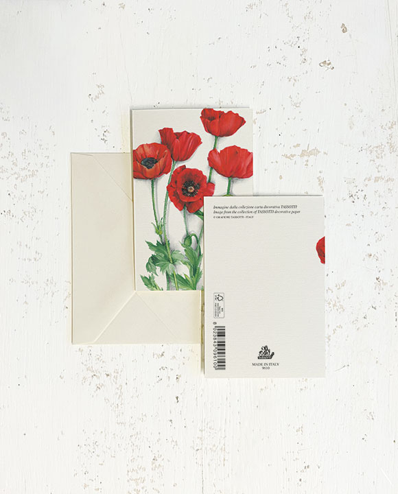 Card "Papaveri"