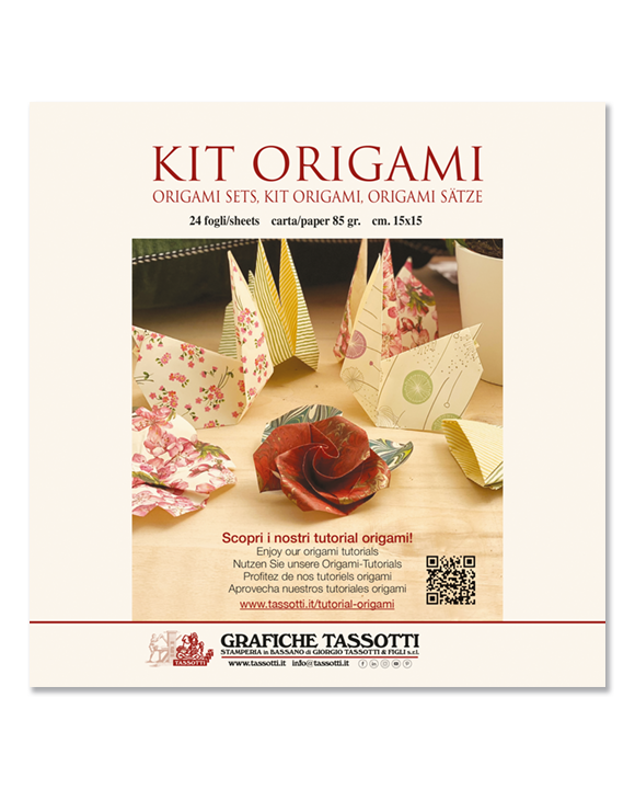 Origami Paper "Fiori al sole"