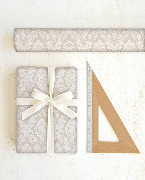 Papier "Broccato beige"