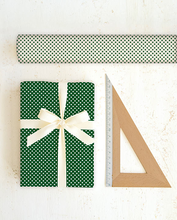 Papier "Pois Verde"