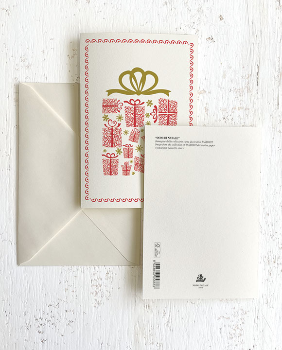 Card "Doni di Natale"
