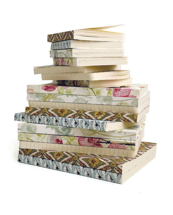 Set 2 Cuadernos de tapa blanca rayados "Fantasia 1"