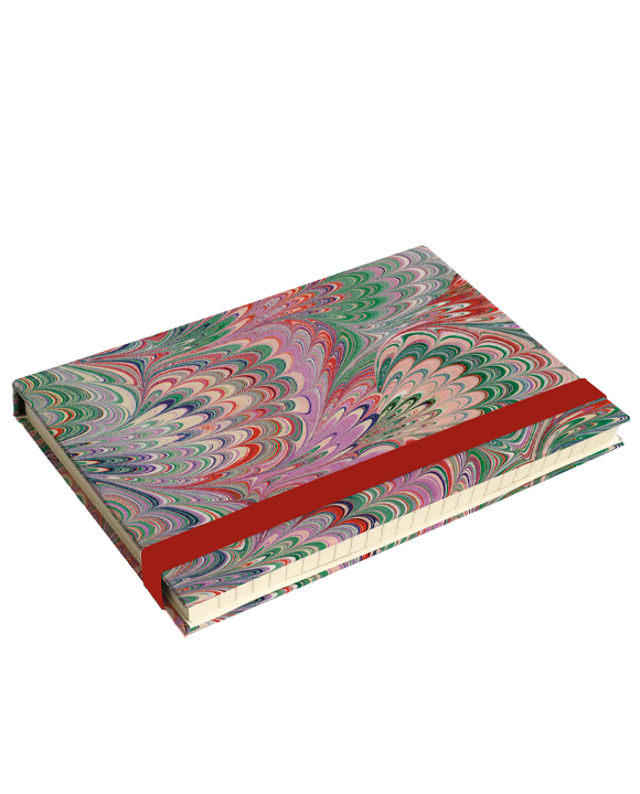 Diary "Pavonata viola - rosso"