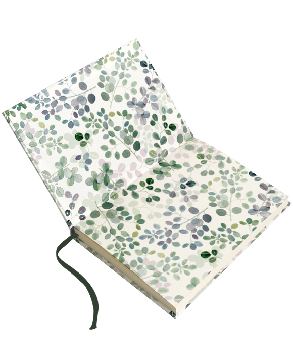 Cuaderno tapa dura "Eucalipto"