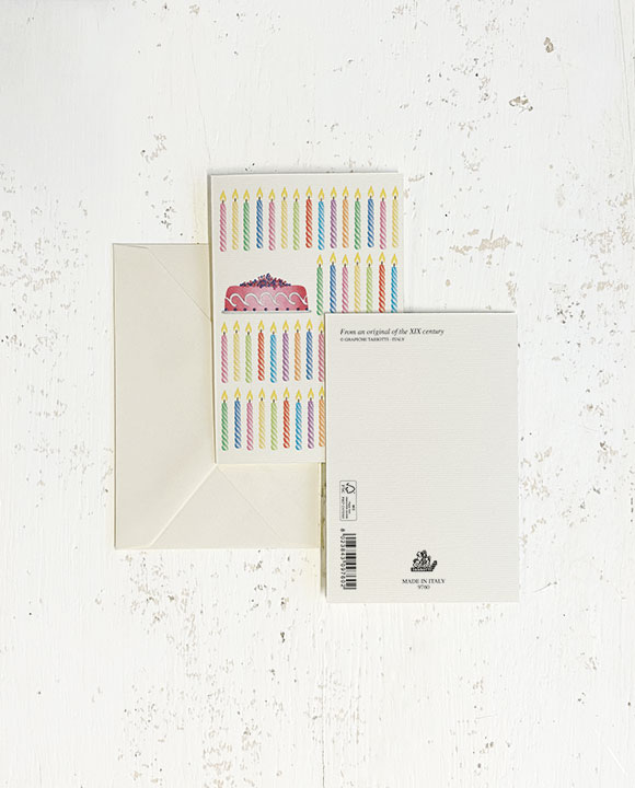 Card "Candeline"