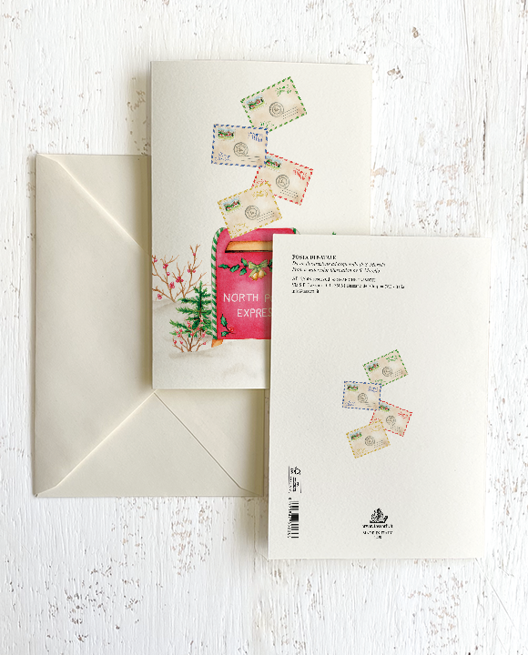 Card "Posta di Natale"