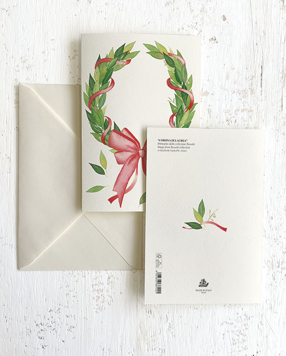 Card "Corona di laurea"