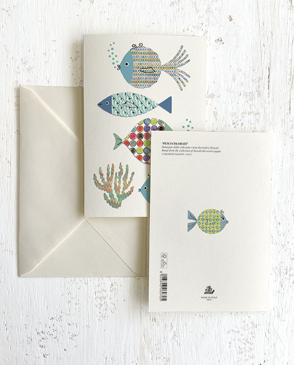 Card "Pesci colorati"