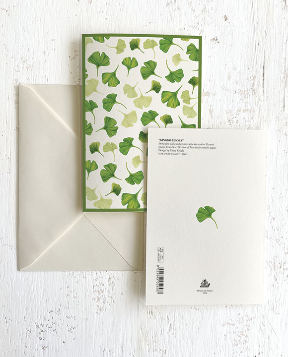 Karte "Gingko Biloba"