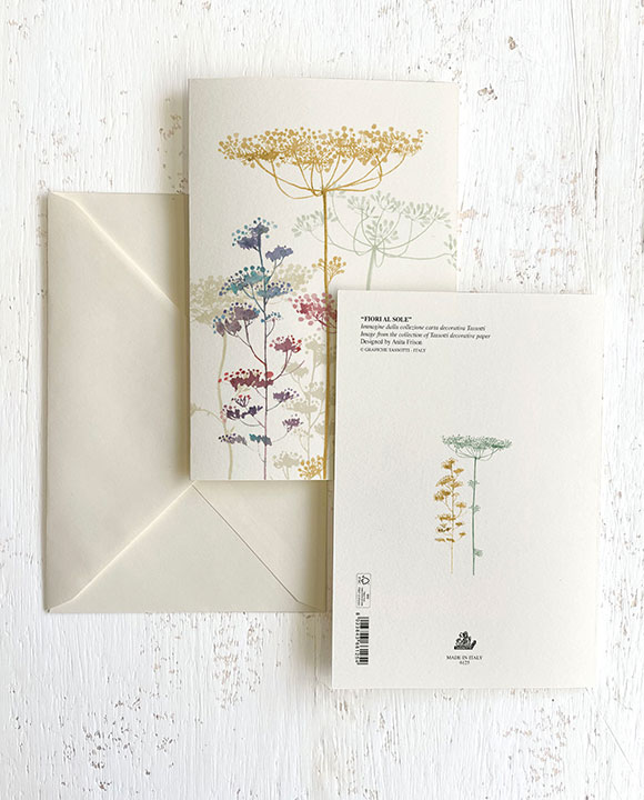 Card "Fiori al sole"