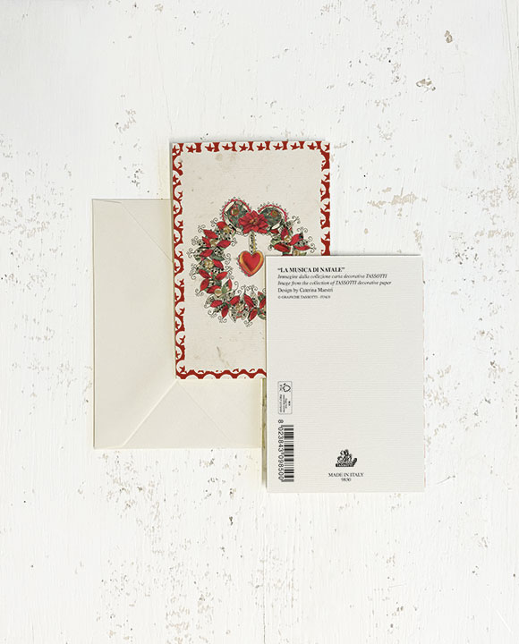 Card "La musica di Natale"