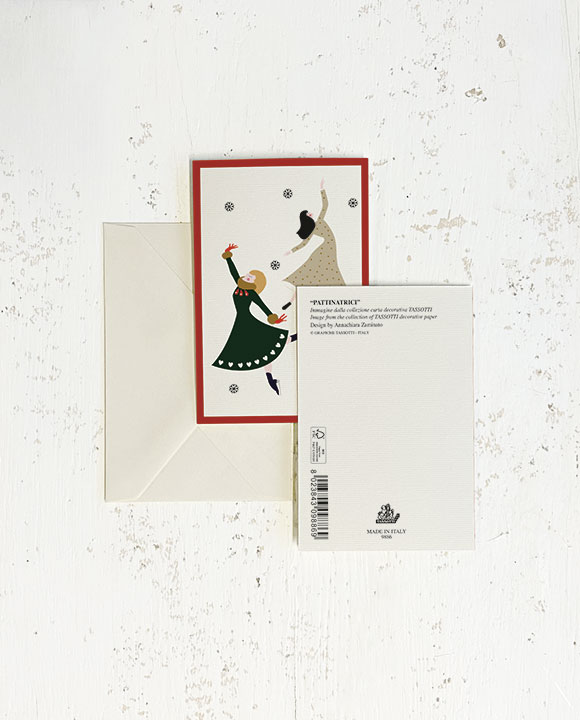 Card “Pattinatrici”