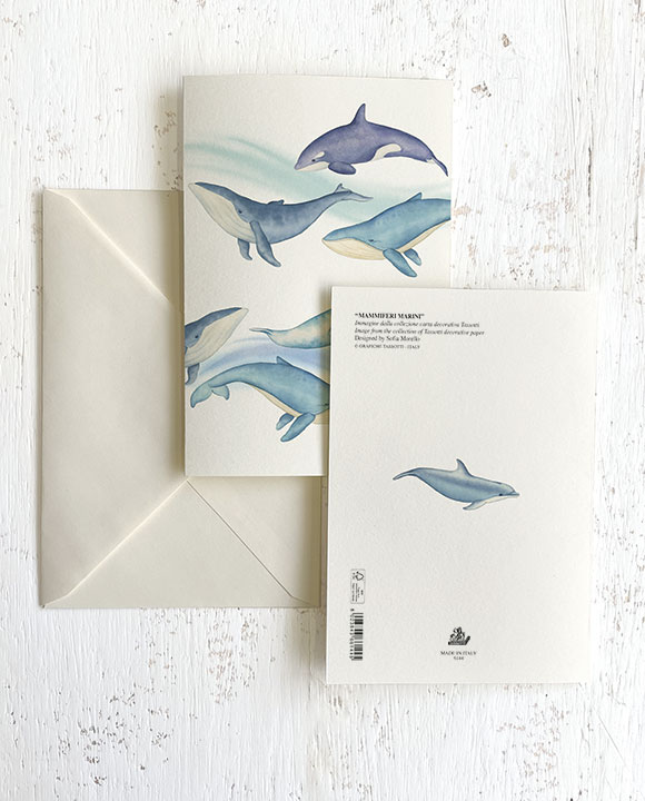 Card "Mammiferi marini"