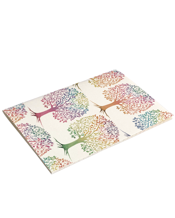 Cuaderno rayado de grapas A5 "Albero della vita"