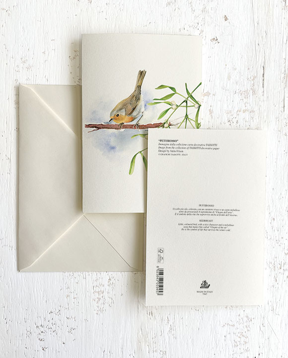 Card "Pettirosso"