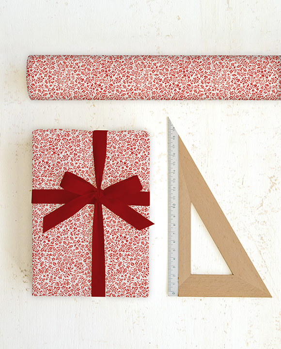 Papier "Remondini fiorata rossa"