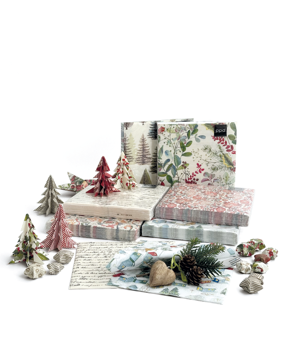 Napkins "Cristalli di neve"