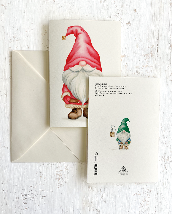 Tarjeta "Gnomo rosso"