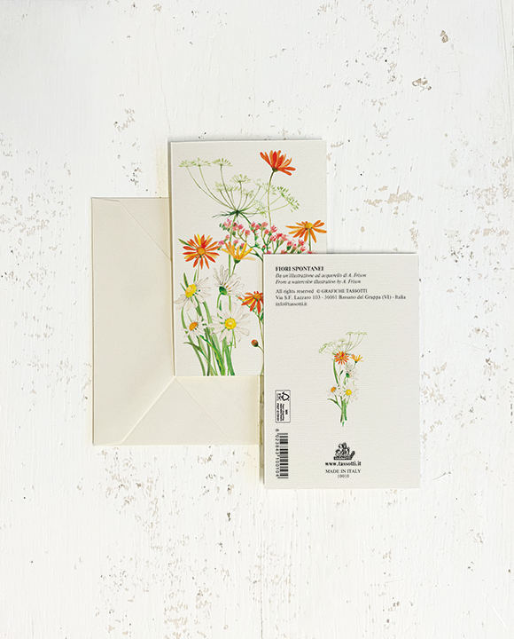 Card "Fiori spontanei"