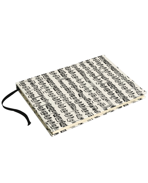 Taccuino cartonato "Musica"