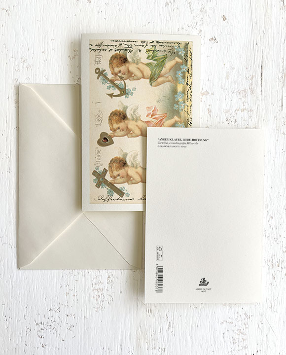 Card "Angeli Glaube, Liebe, Hoffnung"