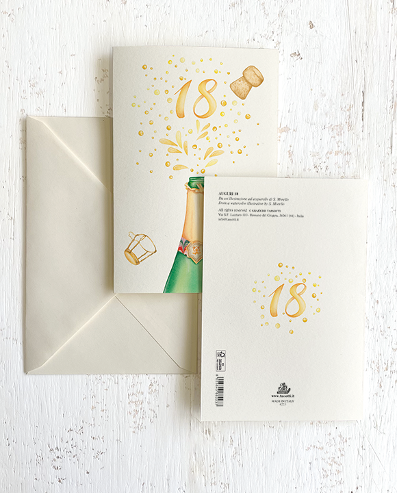 Carte "Auguri 18"