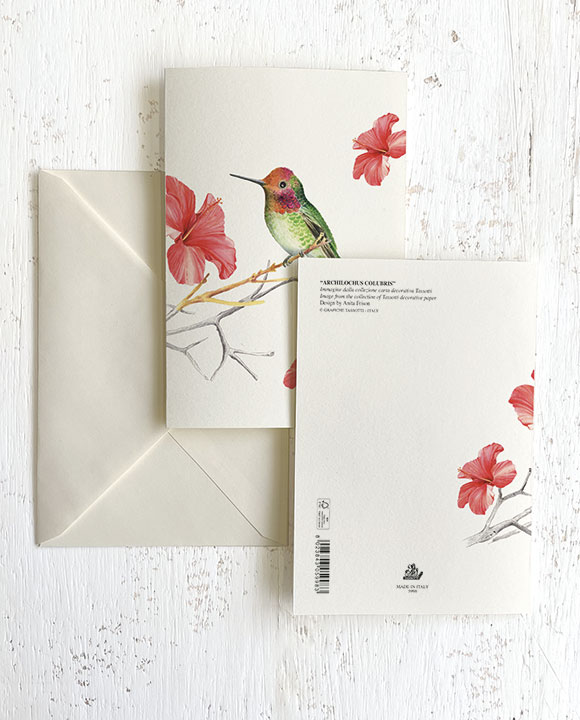 Card “Archilochus Colubris”