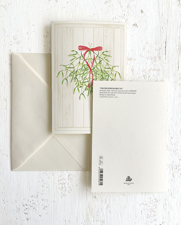 Card "Vischio portafortuna"