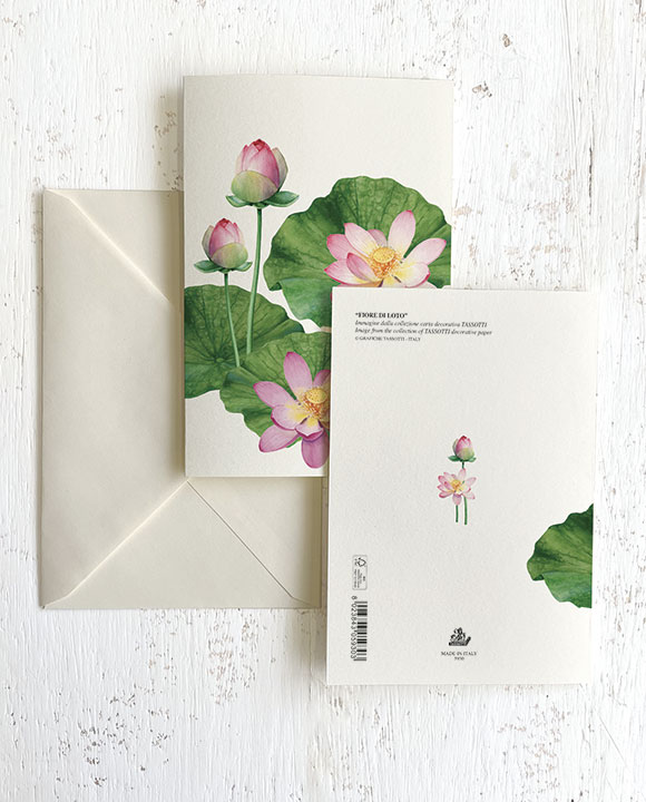 Card "Fiore di Loto"