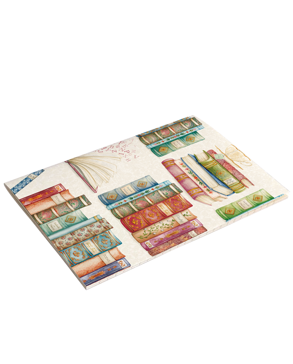 Cuaderno rayado de grapas A5 "Libri Colorati"