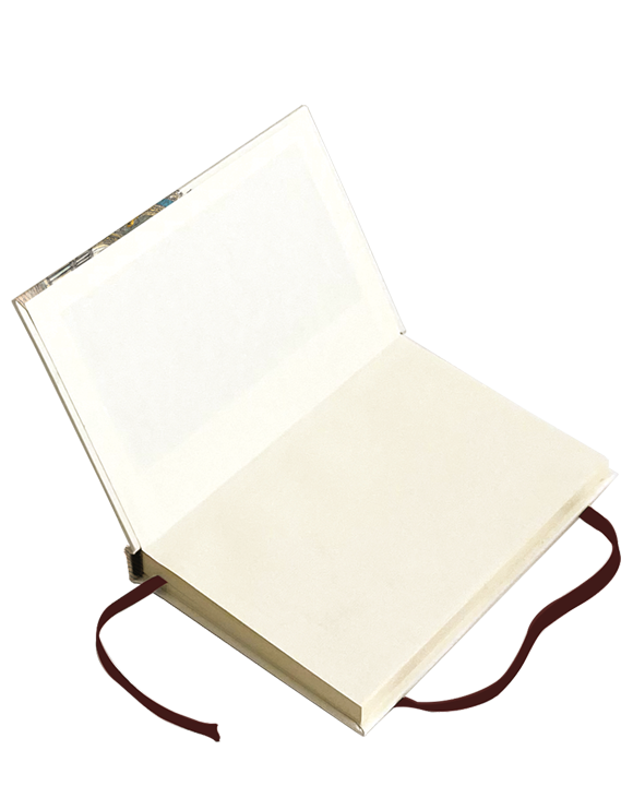 Heft mit festem Band A6 "Venezia"