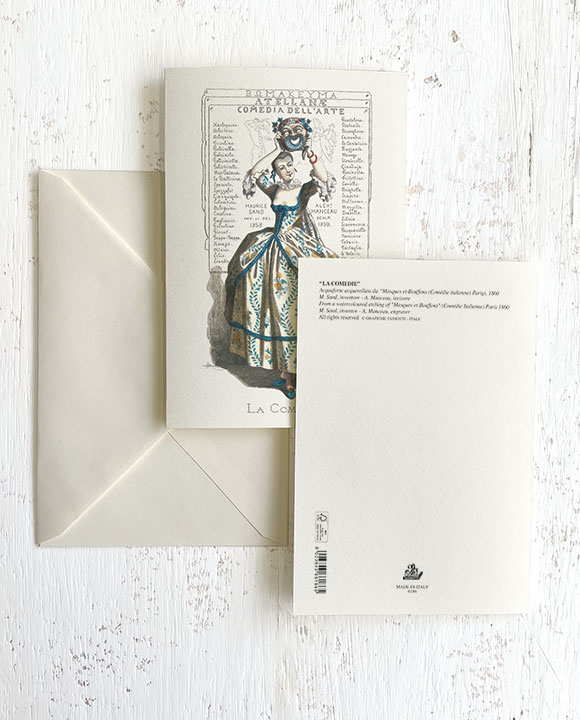 Card "La comedie"