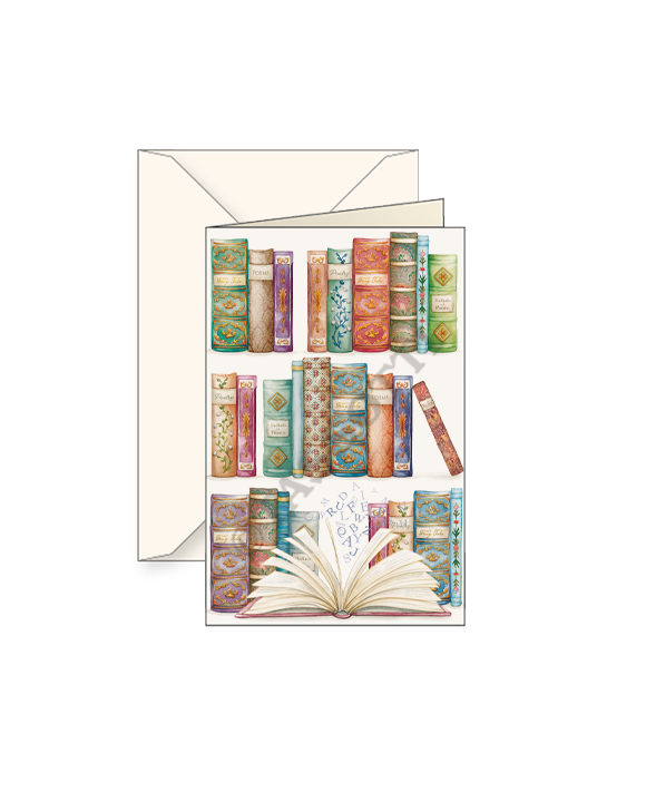 Card "Libri Colorati"