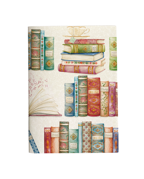 Lined stapled book A6 "Libri Colorati"