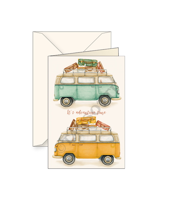 Card "Holiday - Vans"