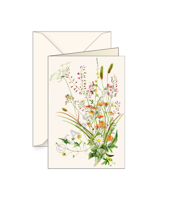 Card "Mazzetto di fiori"