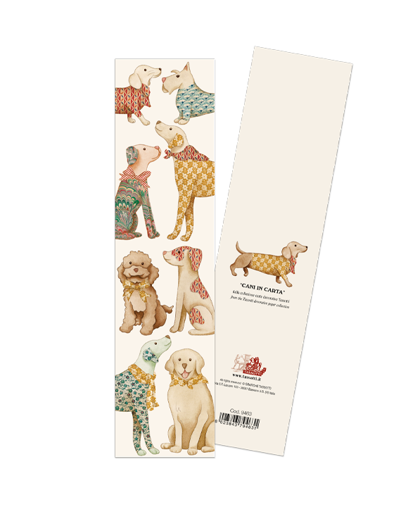 Bookmark "Cani in carta"