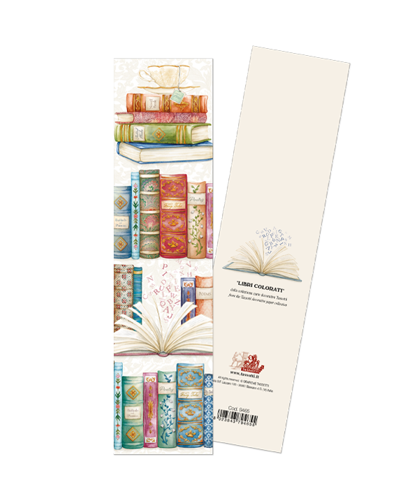 Bookmark "Libri colorati"