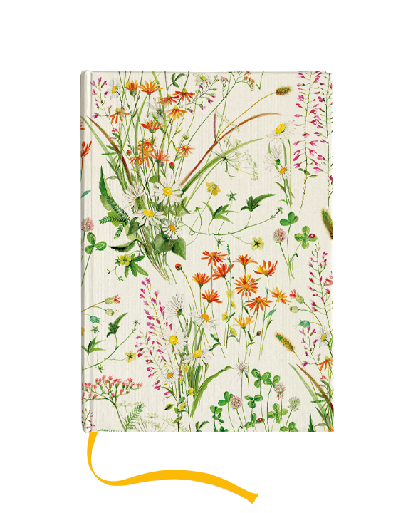 Hard cover book "Fiori Spontanei"